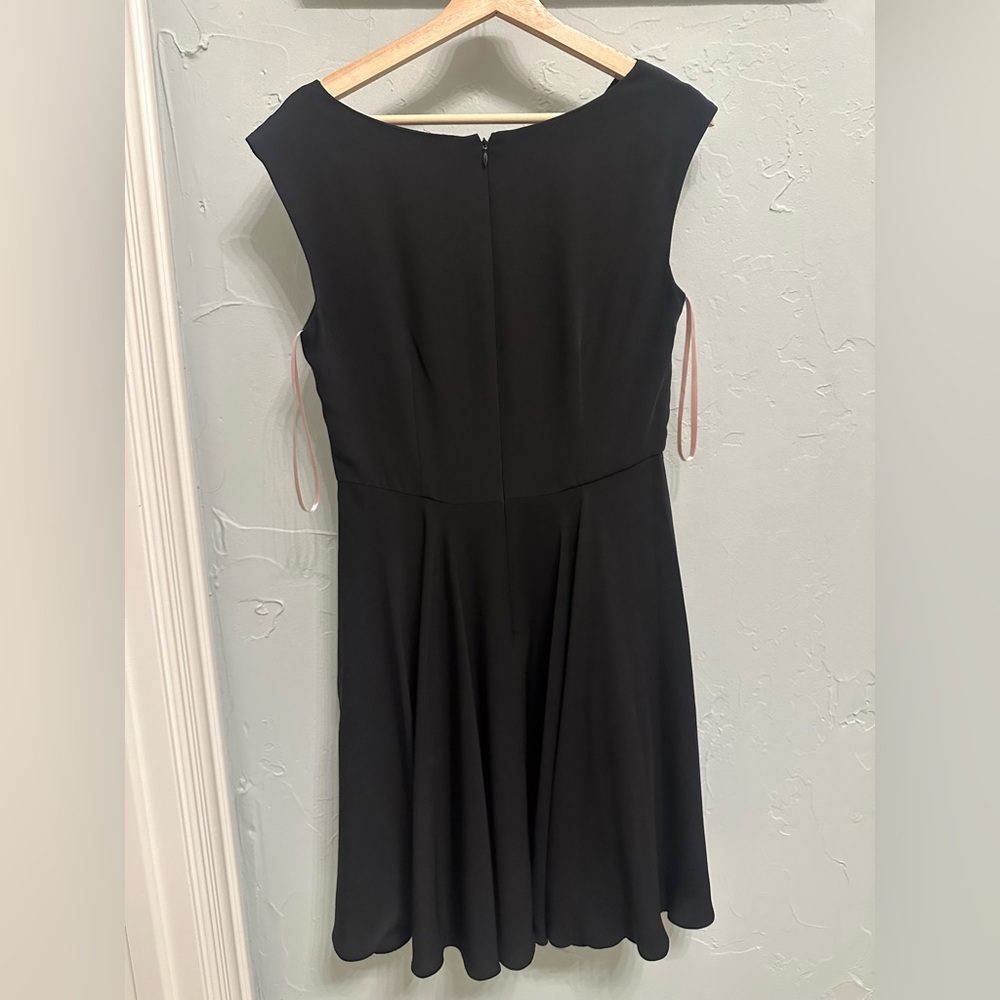 Gal Meets Glam Elegant Black Mini Dress - Picture 2 of 4